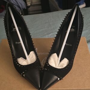 Christian Louboutin Black Patent Leather Heels